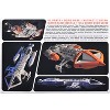 Skill 2 Model Kit Hawk Mark IX Spacecraft "Space: 1999" (1975-1977) TV Series 1/72 Scale Model by MPC - 3 of 4
