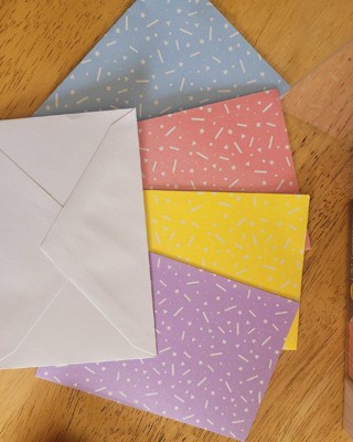 Blank Note Cards With Envelopes (50ct) - Ivory : Target
