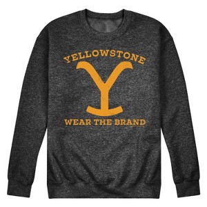 Men's - Yellowstone - Wear The Brand Y Graphic Fleece Sweatshirt - 1 of 4