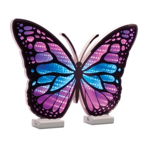 Butterfly LED Tunnel Light Blue and Purple Display – 17" by Melrose - 1 of 3