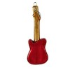 Old World Christmas 4.75 In Red Electric Guitar Music Gibson Fender Instrument Tree Ornaments - 2 of 3