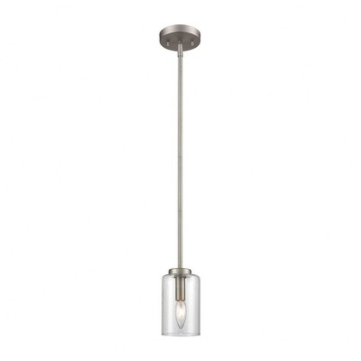 Thomas Lighting West End 1 - Light Pendant in  Brushed Nickel