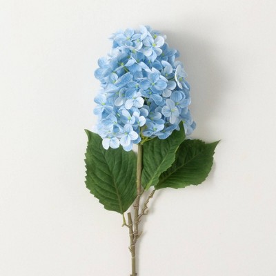 Sullivans Artificial Blue Cone Hydrangea Spray 34"H