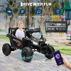 12V UTV Buggy Electric Ride-On Car for Kids, 1-Seater with Parental Remote, LED Lights, Music, Shock Absorbers, Ride-On Toy for Boys Girls - 4 of 4