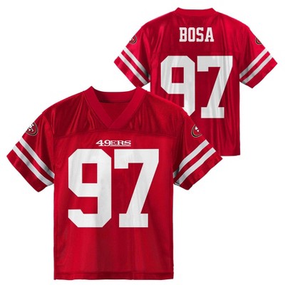 nick bosa jersey white