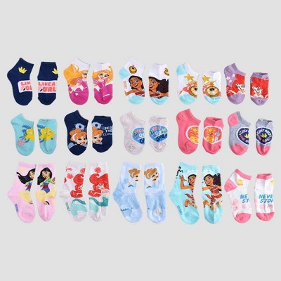 Kids' Disney Princess 15 Days of Socks Advent Calendar - S