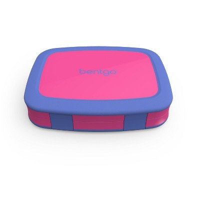 Bentgo Kids' Brights Leakproof, 5 Compartment Bento-Style Kids' Lunch Box - Fuchsia