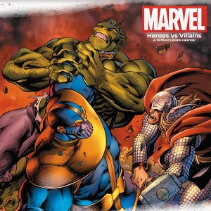 Marvel 2026 Marvel Heroes vs Villains 12"x12" Wall Calendar - 1 of 4