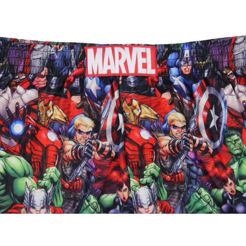Marvel Men's Avengers Superhero Characters Repeat Print Boxers Underwear Multicolored, 3 of 4