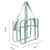 Clear Cosmetic Bag Travel Makeup Toiletry Beach Large Shoulder Waterproof Organizer Bag - 3 of 4