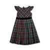 Hope & Henry Girls' Flutter Sleeve Peter Pan Collar Party Dress, Infant - 3 of 4