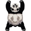 Unique Loom Playtime Kids Wool Collection Area Rug - Panda - 2 of 4