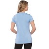 Rekucci Short Sleeve Scoop Neck Stretch T-Shirt for Women - 3 of 3