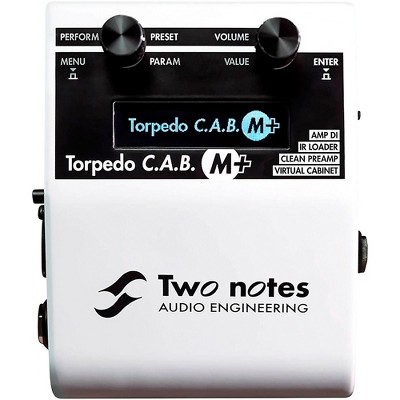 Two Notes Audio Engineering Torpedo C.A.B. M+ Speaker Simulator Effects Pedal