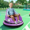 Toddlers Bumper Car, 12V Ride On Toy Car for Kids, Electric Ride On Car w/Remote Control, Baby Bumping Toy Car 2 Speeds, LED Lights, 360 Degree Spin - 2 of 4