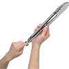 Cuisipro 16 Inch Stainless Steel Locking Tongs, Silver - 2 of 2