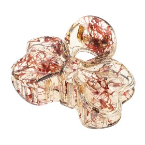 Unique Bargains Cute Bow Hair Clips Hairdo Clip 1 Pc - 1 of 4