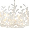 Crystorama Lighting Broche 6 - Light Chandelier in  Matte White - 4 of 4