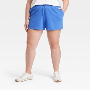 Women's Leisure Studio Mid-Rise Pull-On Shorts - Universal Thread™ - 1 of 3
