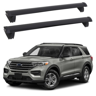 Roof Rack Cross Bars, Jeep Grand Cherokee Cross Bars - 2011-2021 Compatible for Cargo, Luggage, Kayak, Bike