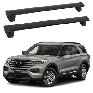 Roof Rack Cross Bars, Jeep Grand Cherokee Cross Bars - 2011-2021 Compatible for Cargo, Luggage, Kayak, Bike - 1 of 4