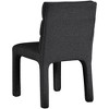 Meridian Furniture,Kai Black Boucle Fabric Dining Chair, Set of 2 - 2 of 4