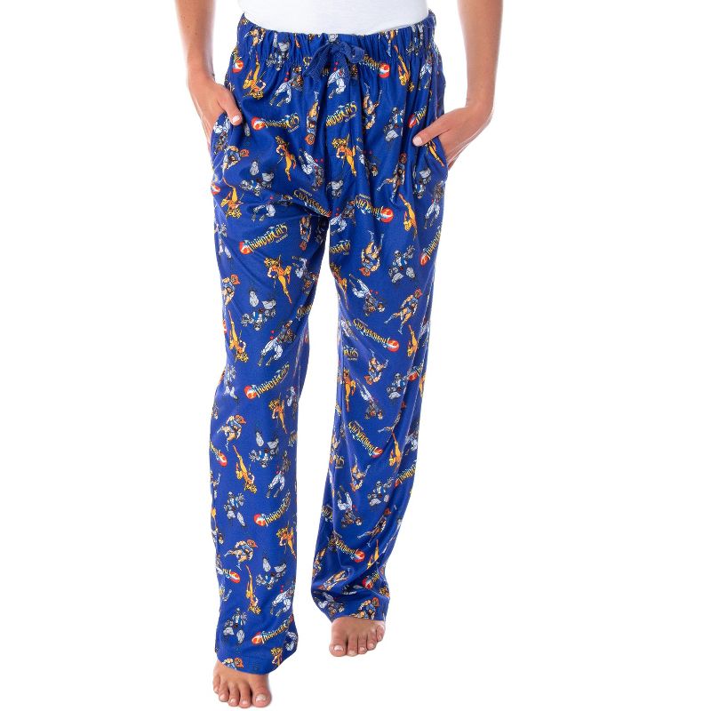 ThunderCats Women's Classic Cartoon Character Adult Sleep Lounge Pajama Pants ThunderCats, 1 of 5