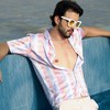 Campus Sutra Men Men's Lavender & Pale Orange Relaxed Ombre Shirt - 2 of 3