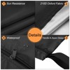 Unique Bargains Travel Waterproof Reusable Washable Laundry Bag 1 Pc - 4 of 4