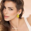 14K Gold Plated Chunky Huggie Hoops, Statement Thick Dangle Earrings for Women - 2 of 4