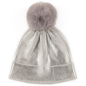 Shiraleah Jax Beanie, Silver - 1 of 3