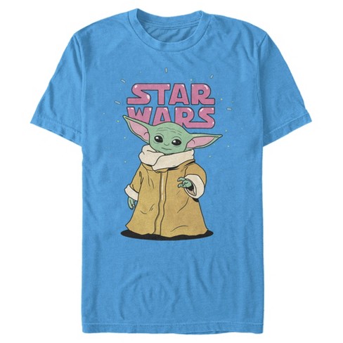 telegram Adviseur Mainstream Men's Star Wars The Mandalorian The Child 80's Retro Cartoon T-shirt :  Target