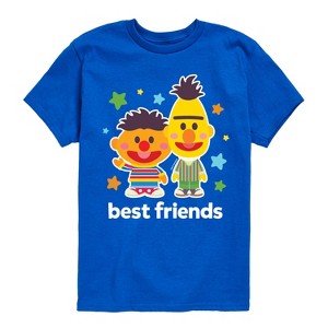 Boys' - Sesame Street - Best Friends Bert Ernie Short Sleeve Graphic T-Shirt - 1 of 4