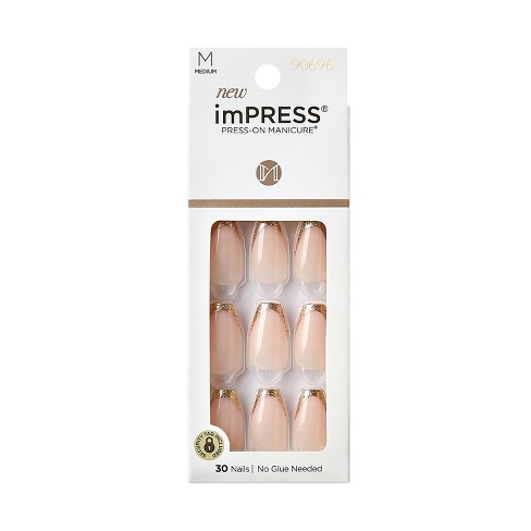 Impress Press-on Manicure Fake Nails - Playback - 33ct : Target