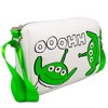 Horizontal Crossbody Wallet - Toy Story Alien Faces OOOHH Pose White Black Green - 2 of 4