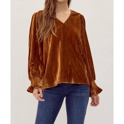 Women's Crushed Blouse - Jodifl