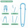 Unique Bargains Sewing Upholstery Spring Lock Blanket Bulk Large Safety Pins 30 Pcs - 2 of 4