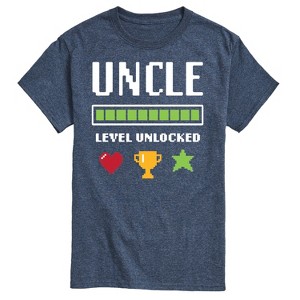 Men's - Instant Message - Uncle Level Unlocked Short Sleeve Graphic T-Shirt - 1 of 4