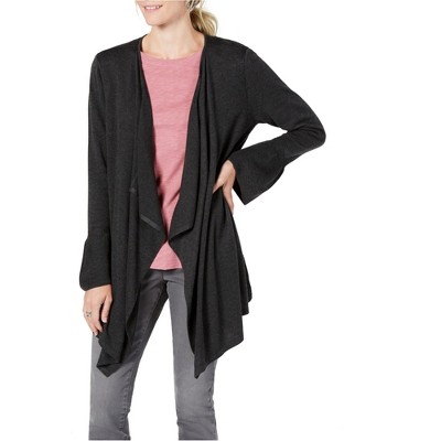 Style & Co. Womens Bell Sleeve Cardigan Sweater