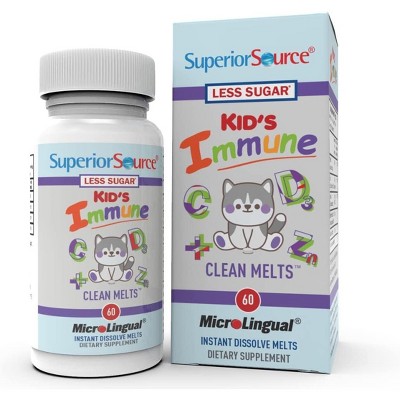 Superior Source Kid’s Immune Clean Melts - 60 Ct