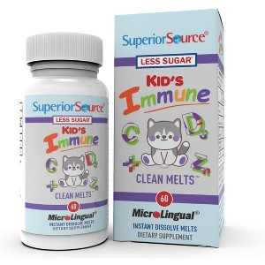 Superior Source Kid’s Immune Clean Melts - 60 Ct - 1 of 4