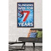 Trends International Marvel Spider-Man - Happy 7th Birthday Framed Wall Poster Prints - 2 of 4