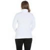 24seven Comfort Apparel Womens Classic Plus Size Long Sleeve Turtleneck Top - 3 of 4