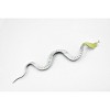 Collectible Wildlife Gifts | Snake, Cobra, Black and White, Rubber Reptile, Realistic Hand Painted,  Model,   Gift,      9"     F3594 B363 - 4 of 4