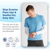 AD Rescue Wear Eczema Clothing for Adults - White Long Sleeve Shirt for Men - Itch Comfort, Ultra-Soft, and Earth-Friendly (XLarge) - 3 of 4