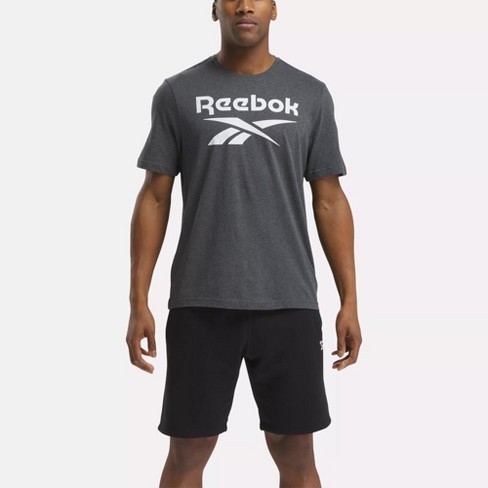 Reebok Reebok Identity Big Stacked Logo T-shirt 2xl Dark Grey
