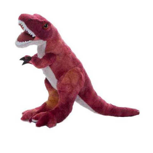 Red dinosaur plush online