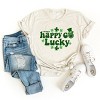 Simply Sage Market S.W.Smiley Happy Go Lucky Smiley Face Short Sleeve Tee - 3 of 4