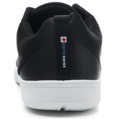 Мужские Alpine Swiss Bolt Mens Mesh Sneakers Lightweight Casual Lace Up Tennis Shoes Black 13 M US — фото 4