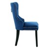 WestinTrends  Velvet Upholstered Tufted Dining Chairs (Set of 4) - 4 of 4